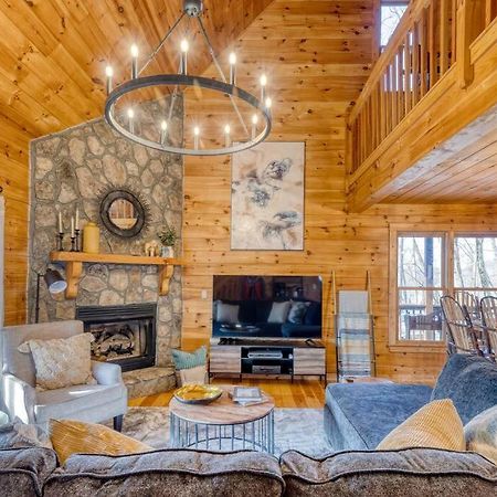 Mtn Cabin Sleeps 10 - 5 Mins To Fishing & Camping Ellijay Exterior foto